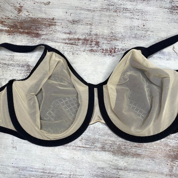 Wacoal black lace Full Coverage bra 38D - Picture 4 of 8